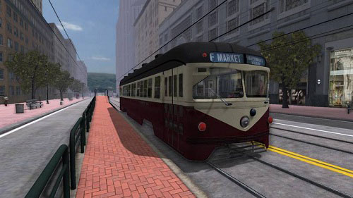 旧金山公交模拟游戏截图