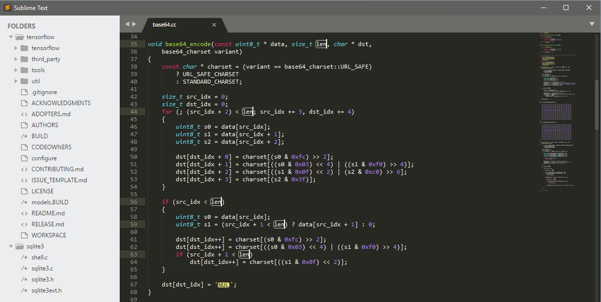 sublime text editor for html