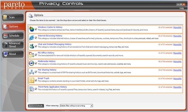 ParetoLogic Privacy软件图片2