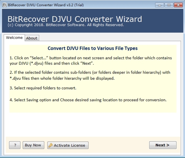 DjVu Converter Wizard软件图片
