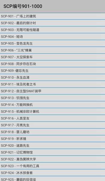 SCP基金会怪物图鉴大全app3