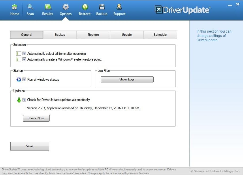 SlimWare DriverUpdate图片2