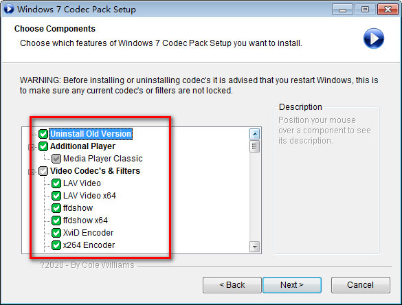 Windows 7 Codec Pack截图3
