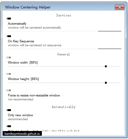 Window Centering Helper软件图片