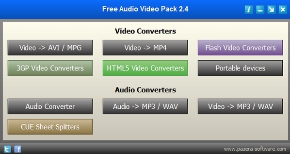 Free Audio Video Pack软件图片