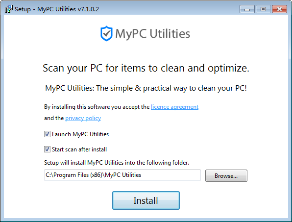 MyPC Utilities软件图片2