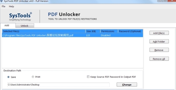 PDF Unlocker图片3