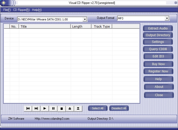 Visual CD Ripper软件图片1