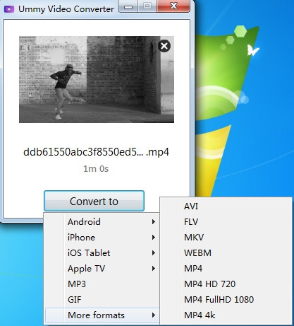 Ummy Video Converter软件图片3