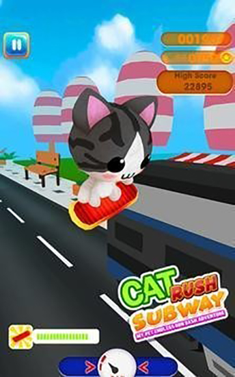 猫猫赶地铁2