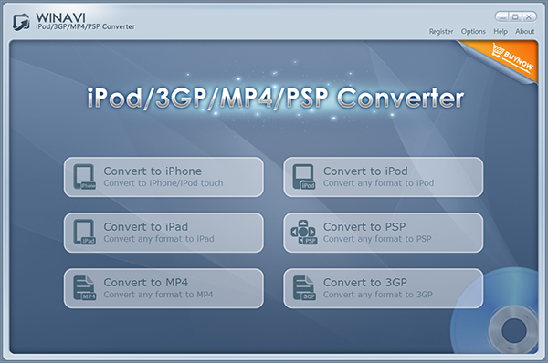WinAVI iPod/3GP/MP4/PSP Converter图片