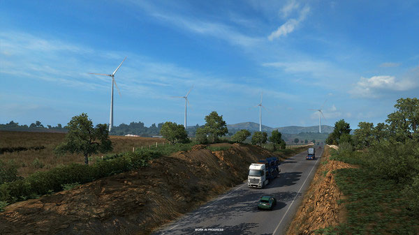 《欧洲卡车模拟2》游戏截图