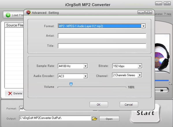iOrgSoft MP2 Converter图片2