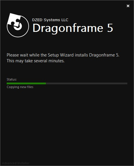 download the new version Dragonframe 5.2.5