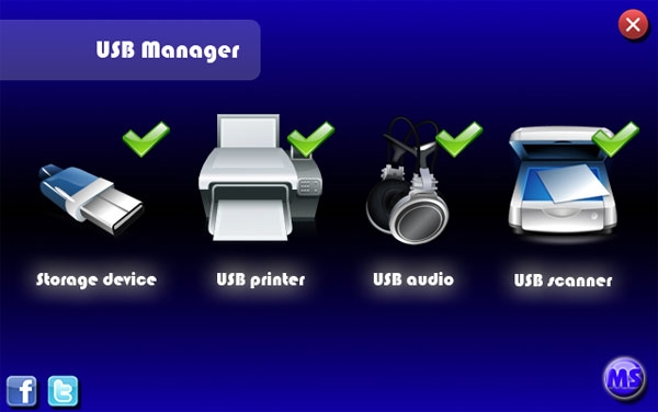 Makesoft USB Manager截图