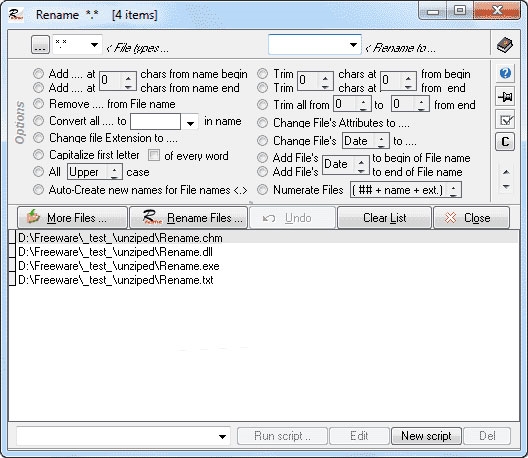 webXpace File Renamer截图