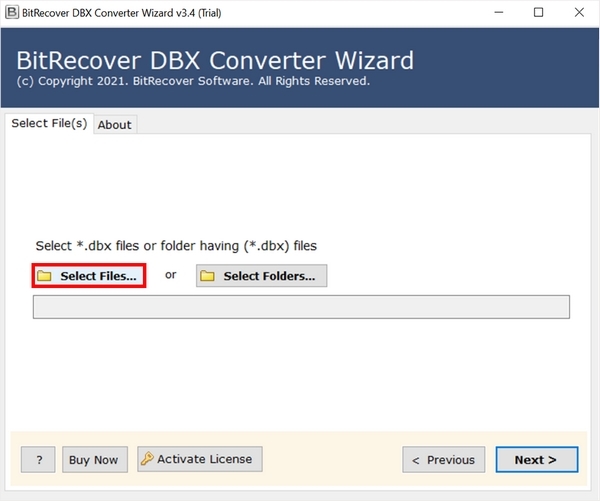 BitRecover DBX Converter Wizard图片8