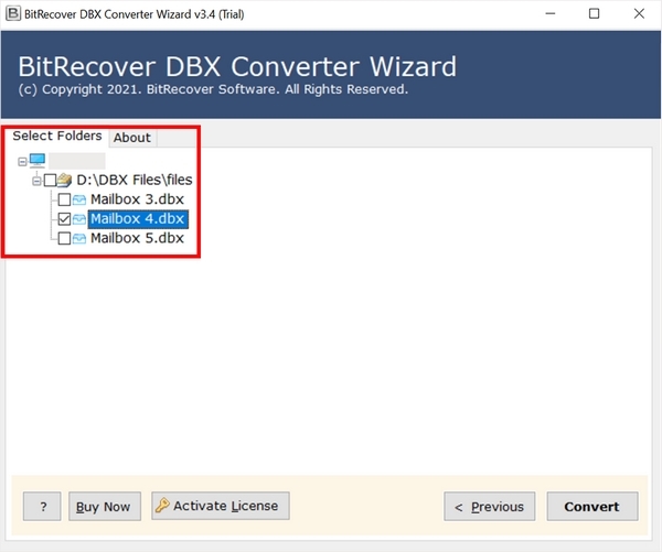 BitRecover DBX Converter Wizard图片10