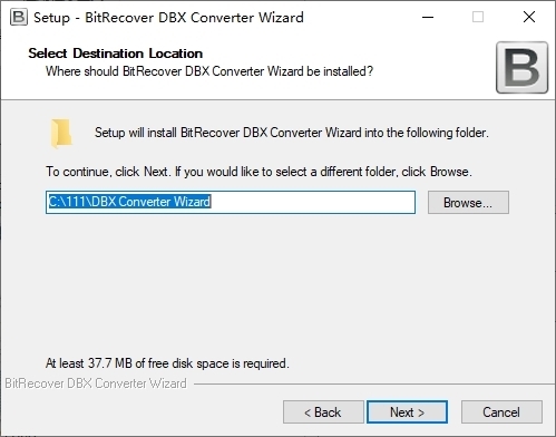 BitRecover DBX Converter Wizard图片4