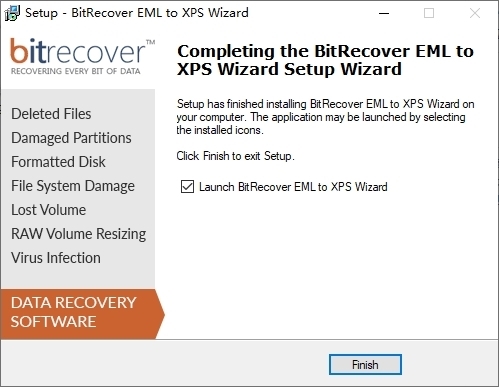 BitRecover EML to XPS Wizard图片7