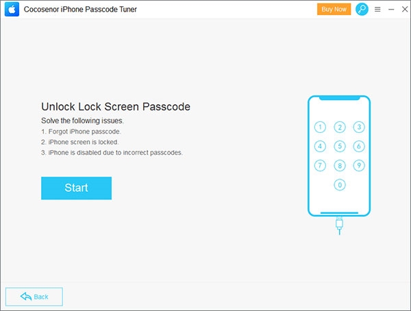 Cocosenor iPhone Passcode Tuner截图2