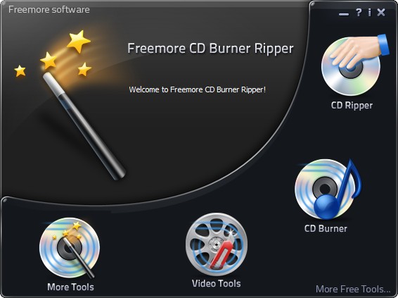 Freemore CD Burner Ripper图
