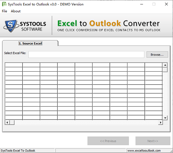 SysTools Excel to Outlook图片