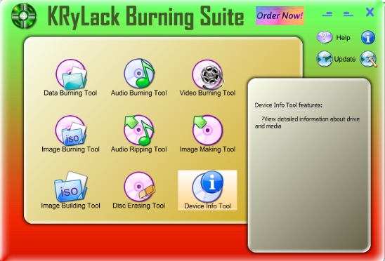 KRyLack Burning Suite软件图片
