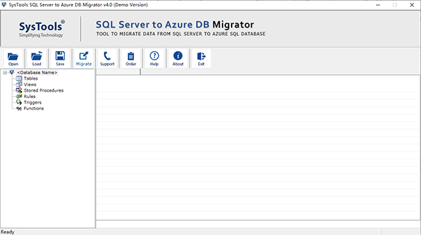 SysTools SQL Server to Azure DB Migrator