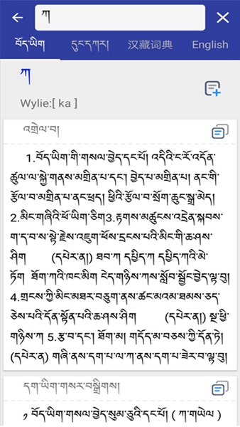 藏文词典2