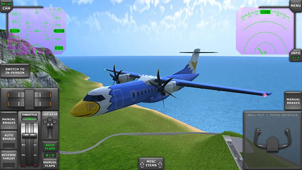 涡轮螺旋桨飞行模拟器2022中文破解版2