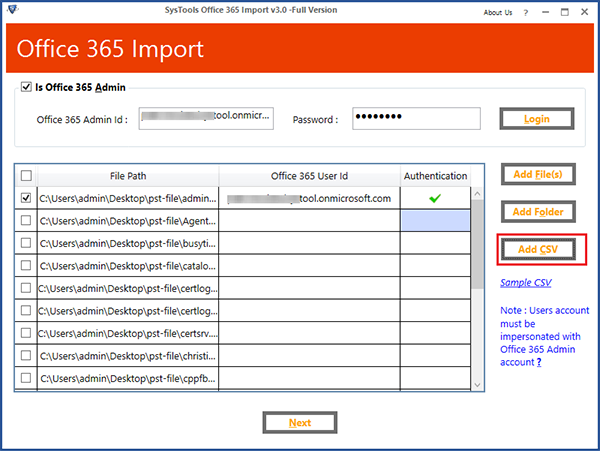 SysTools Office 365 Import图片