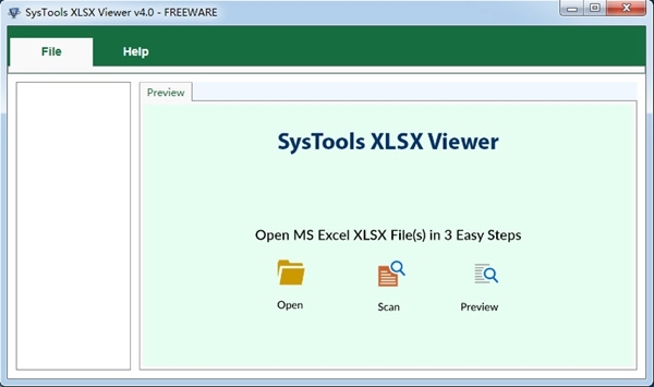 SysTools XLSX Viewer图片1