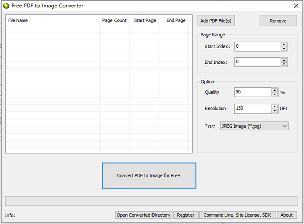 LotApps Free PDF To Image Converter图片