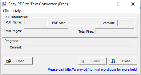Easy PDF to Text Converter图片