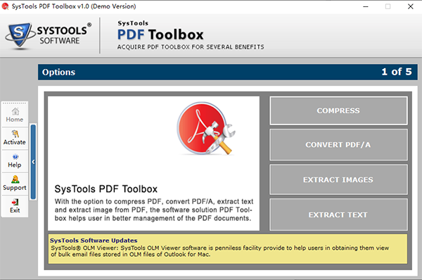SysTools PDF Toolbox图片