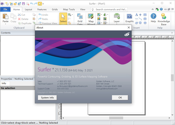 download the new for mac Golden Software Surfer 26.2.243