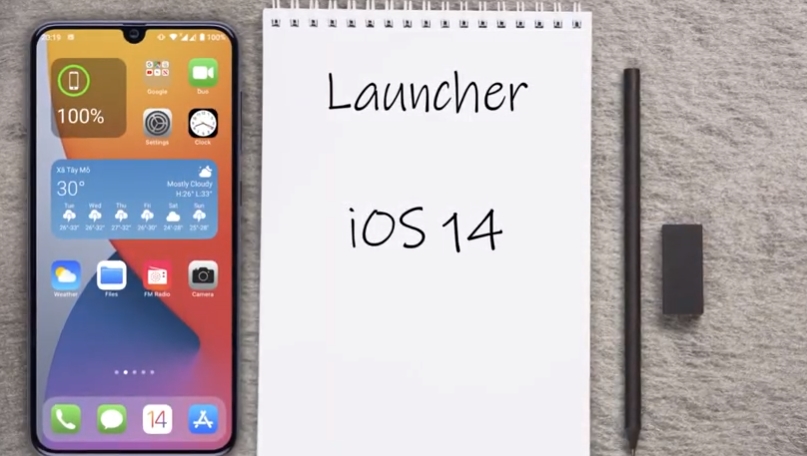 Launcher iOS 14圖片