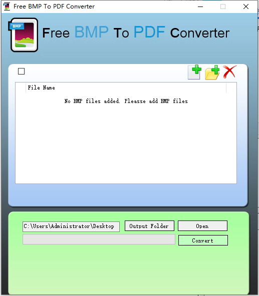 Free BMP to PDF Converter图片