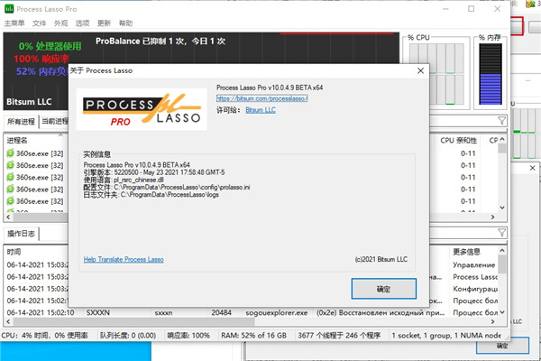 Process Lasso Pro 12.3.1.20 free download