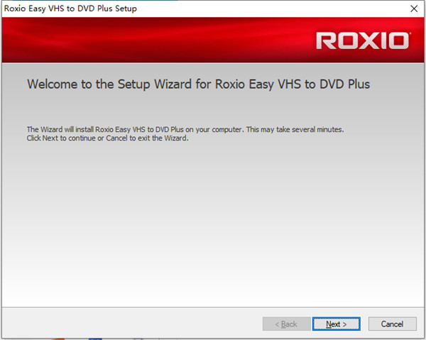 Roxio Easy VHS to DVD Plus 4.0.4 SP9 download