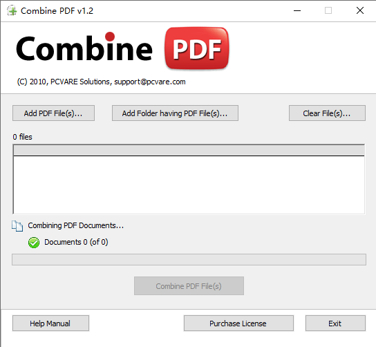 PCVARE Combine PDF图片