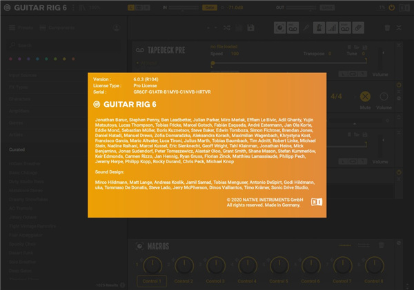 Guitar Rig 6 Pro 6.4.0 free download