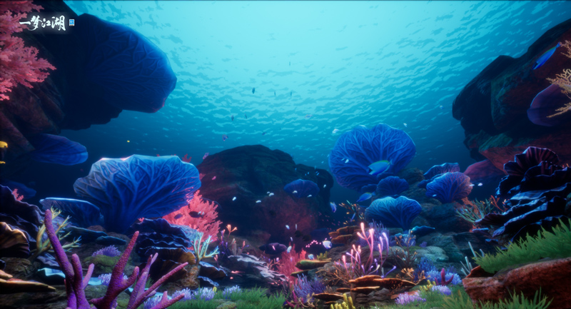 潜行海底《一梦江湖》全新海底地图惊艳曝光！