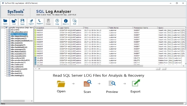 SysTools SQL Log Analyzer图片2