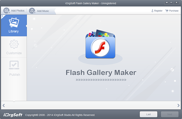 iOrgsoft Flash Gallery Maker图片