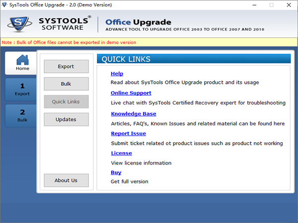 SysTools Office Upgrade图片