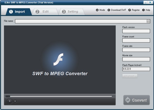 iLike SWF to MPEG Converter图片