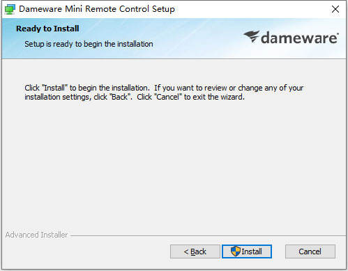 DameWare Mini Remote Control图片7