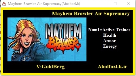 Mayhem Brawler混乱斗士至高权威三项修改器截图0